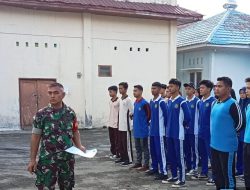 Babinsa Koramil 07/Kampar Seleksi Paskibra di Tingkat Kecamatan Kampar