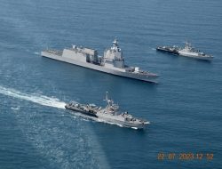 TNI AL Angkatan Laut Italia Laksanakan Latihan Bersama di Laut Jawa