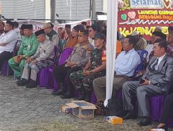 Peltu H.J.Saragih Mewakili Danramil Menghadiri Launcing Kampung Moderasi Umat Beragama