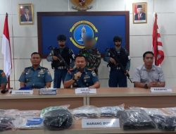 TNI AL MENANGKAP PRAJURIT GADUNGAN DI BANTEN