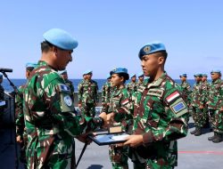 TINGKATKAN PROFESIONALITAS, SATGAS MTF TNI KONGA XXVIII-N KINI MILIKI PRAJURIT BINTARA DAN TAMTAMA TELADAN
