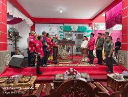 Dandim 0313/KPR Didampingi Danramil 05/KK Menghadiri Acara Peresmian Rumkit Nurlima Lipat Kain
