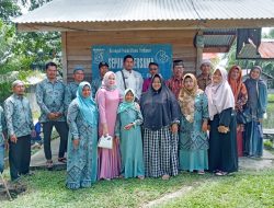 Kabid Budidaya Perikanan Kampar Kunjungan ke Pokdakan Sepakat Bersama Desa Pulau Sarak