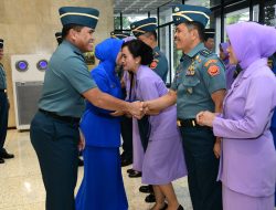 Kasal Terima Laporan Kenaikan Pangkat 27 Perwira Tinggi TNI AL