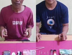 Polsek XIII Koto Kampar Tangkap Dua Pelaku Narkoba di Batu Bersurat