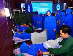 Jelang HUT ke-77 Jalasenastri Tahun 2023, TNI AL Gelar Donor Darah di Mabesal