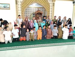 Babinsa Koramil 01/Bkn Hadiri Lomba Azan dan Hafalan Ayat-ayat Pendek di Masjid Baituridho
