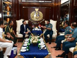 Jalin Silaturahmi dan Hubungan Baik Antar Kedua Negara, Kasal Terima Kunjungan Duta Besar Malaysia di Mabesal