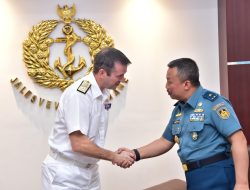 Combined Maritime Forces Kunjungi Markas TNI AL, Ini yang Dibicarakan