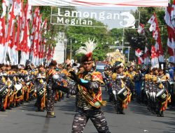 Luar Biasa Antusiame Warga Lamongan Awali Pembukaan Kejurnas Motocross TNI AL
