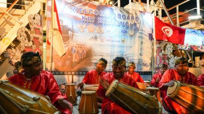 PENAMPILAN BUDAYA SATGAS KJK 2023 BERI WARNA BERBEDA DI TANAH AFRIKA