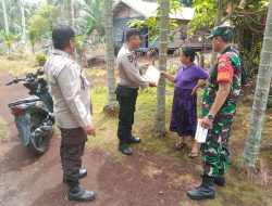 Sosialisasi Karhutla, Babinsa Koramil 15/Kk Lakukan Komsos Ingatkan Warga Larangan Bakar Hutan dan Lahan