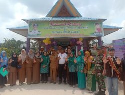 Danramil 16/Tapung Dampingi Dandim 0313/Kpr Hadiri Kunjungan Kerja Dirjen Perkebunan RI