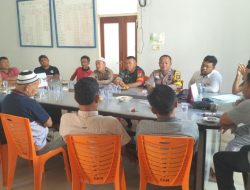 Tertibkan Hewan Ternak, Babinsa Koramil 16/Tapung Hadiri Rapat Penyusunan Perdes Penertiban Ternak