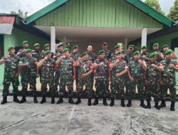 Danrem 031/WB Kunjungi Koramil 08/Tandun