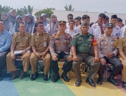 Babinsa Tambusai Utara Wakili Danramil Sosialisasi Bahaya Narkoba ke Siswa SMKN 2 dan SMA N 2 Tambusai Utara