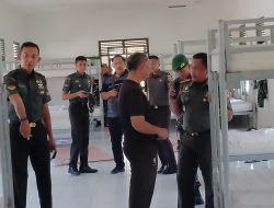 Komandan Kodim 0313/Kpr dampingi Danrem 031/WB Tinjau Sarana dan Prasarana Rehabitasi Penyalahgunaan Narkoba