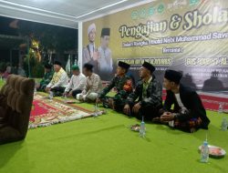 Babinsa Koramil 16/Tapung Hadiri Pengajian dan Bersholawat Dalam Rangka Maulid Nabi Muhammad SAW