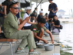 HUT TNI Ke-78, Kodim 0313/Kpr Gelar Perlombaan Galatama Talaga Baru