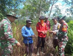 Babinsa Bersama Bhabinkamtibmas Laksanakan Patroli Karlahut