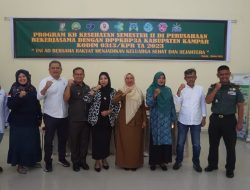 Hut TNI ke 78 dan Hari Kontrasepsi Sedunia,Kodim 0313/Kpr Gelar Pelayanan KB Gratis