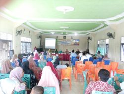 Babinsa Koramil 01/Bkn Hadiri Acara Pembentukan Forum GERMAS Didesa Bukit Payung