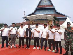 Danramil 09/Langgam Hadiri Kegiatan Deklarasi Pemilu Damai di Kabupaten Pelalawan