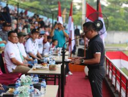 Letkol Arh Muliyadi S.I.P.,M.I.P, Resmi Tutup Turnamen Liga Santri Dandim Cup 2023