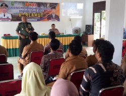 Danramil 01/Bkn Sebagai Narasumber Sosialisasi Pencegahan dan Penanganan Karhutla