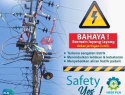 BAHAYA !!! PLN ajak masyarakat agar tidak main layangan di dekat jaringan listrik