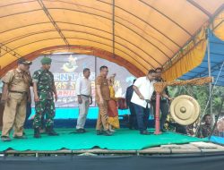 Momentum HUT 31 Desa Binaan, Babinsa Koramil 16/Tapung Rajut Silanturahmi Dengan Warga