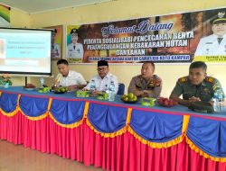 Sosialisasi Pencegahan Serta Penanggulangan Karhutla Digelar di Kantor Camat XIII Koto Kampar