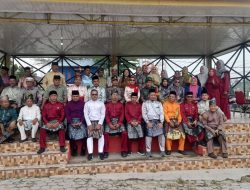 Hut Kabupaten Pelalawan Ke- 24, Peltu H.J.Saragih Wakili Danramil Hadiri Upacara Peringatan