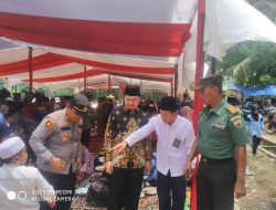 Danramil 07/Kampar Hadiri Acara Hari Jadi Desa Pulau Birandang Yang Ke-46 Tahun