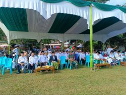 Dukung Kegiatan Keagamaan, Babinsa Koramil 16/Tapung Hadiri Hari Santri Nasional 2023
