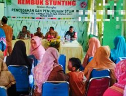 Babinsa Koramil 02 Rambah Kodim 0313/KPR Hadiri Rapat Rembuk Stunting