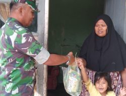 Babinsa Masuk Dapur Sebagai Bentuk Rasa Peduli Kepada Warga Binaan