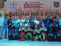 Gebyar Puncak HUT Ke -6 Sekber Wartawan Kota Depok (SWKD) Berlangsung Meriah
