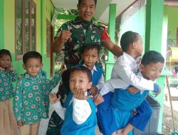 Babinsa Peduli Pendidikan Anak Sejak Dini