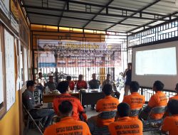 Hadiri Mitigasi dan Pelatihan Bencana Alam, Babinsa Koramil 07/Kampar Paparkan Materi Bencana Alam