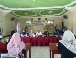 Babinsa Koramil 01/Bkn Hadiri Sosialisasi Gernas Hidup Sehat di Desa Binaan