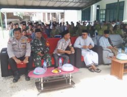 Dukung Kegiatan Keagamaan, Babinsa Koramil 16/Tapung Hadiri Tabligh Akbar Antar Desa Se- Sei Garoh