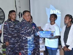 Semarak Sail Teluk Cendrawasih 2023, TNI AL Gelar Bakti Sosial di Biak