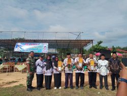 Sebagai Bentuk Penghormatan, Babinsa Koramil 16/Tapung Hadiri Upacara Hari Guru Nasional dan HUT PGRI Ke- 78 Tahun 2023