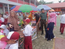 Danramil 09/Langgam Hadiri Gelar Pameran Karya Projek di SDN 008