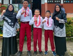 3 Siswa UPT SDN 004 Tabing Tim SSBKMBS Perwakilan Riau Raih Juara 1 Tingkat Nasional