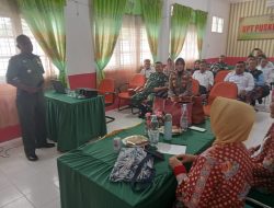 Danramil 01/Bkn Letkol inf (Har) H Yuhardi Hadiri Survey Re Akreditasi Puskesmas Salo