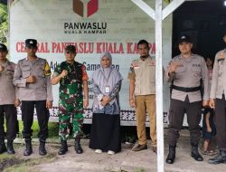 Wujudkan Sinergitas Melalui Komsos, Babinsa Koramil 15/KK Laksanakan Kordinasi Bersama Anggota Polsek dan Panwaslu