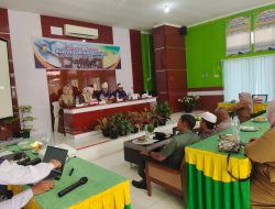 Babinsa Koramil 16/Tapung Hadiri Akreditasi UPT Puskesmas Kota Garo Tahun 2023