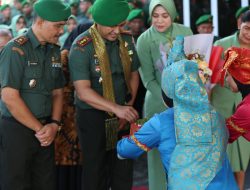Kodim 0313/KPR Gelar Tradisi Lepas Sambut Pejabat Komandan Kodim